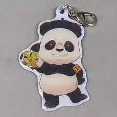 【中古】キーホルダー パンダ 「呪術廻戦 -マルイ POP UP SHOP- トレーディングメタルチャーム プレゼントVer.」