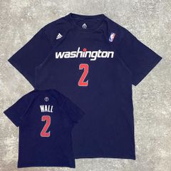 NBA ジョン・ウォール ワシントン・ウィザーズ ナンバリングTシャツ adidas 古着 バスケ
