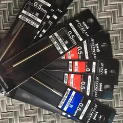 三菱鉛筆　 替芯 10本セット (黒5本・赤3本・青2本) SXR-200-05