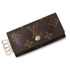 ルイ ヴィトン ミュルティクレ 4 キーケース モノグラム ブラウン 茶 ゴールド金具 M62631 M69517 箱付 LOUIS VUITTON（未使用　展示品）