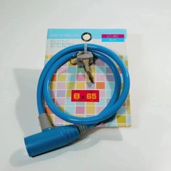 WINTEC フレキシブルワイヤーロック ブルー 8×650mm