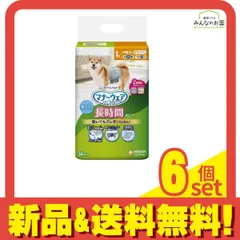 マナーウェア 長時間オムツ 男の子用 Lサイズ 中型犬用 36枚入 6個セット まとめ売り
