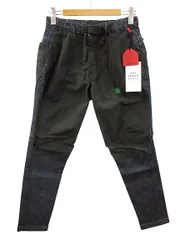 H.A.K.U × NANGA THREE DIMENSION TAPERED HHK-S105 ハク ナンガ 3D テーパードパンツ M ブルー ブラック デニムパンツ 異素材 切替 ボトムス