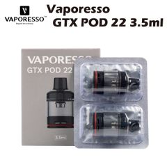 Vaporesso GTX POD 22 2個入 ポッドカートリッジ 3.5ml ベポレッソ GO 40 電子たばこ 電子タバコ ベイプ 本体 スターターキット リキッド 爆煙 禁煙 ニコチンゼロ タール ニコチン0 水蒸気 電子 シーシャ  mtl vape