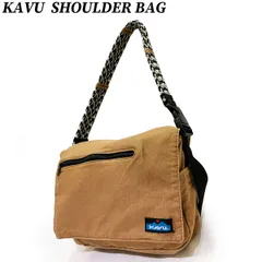 古着　KAVU カブー　アウトドア　ワンショルダーバック　ベージュ　ショルダー 新品未使用 KAVU カブー ショルダーバッグ もこもこ アウトドア