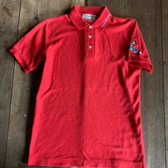 ヴィンテージ ミッキーマウス 半袖 ポロシャツ M 日本製 昭和レトロ