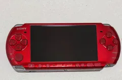 ★未使用品★極美品ラディアント・レッド (PSP-3000RR)生産終了　訳 整備済み品】 PSP「プレイステーション・ポータブル