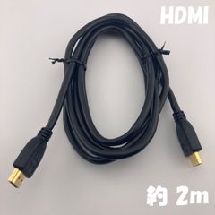 HDMIケーブル / 約 2m / ブラック【1093】