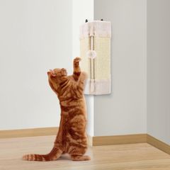 LIFLIX 猫用 壁コーナー爪とぎ 壁掛け爪とぎ 家具や壁角 保護 サイザル麻 44 x 21cm
