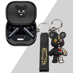 Anker Soundcore Liberty 4 pro 用 ケース イヤホンケース カバー 装着充電可能 イヤホンカバー (ブラック03)