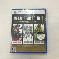 【中古美品】 【未開封】PlayStation5 プレイステーション5 ソフト METAL GEAR SOLID: MASTER COLLECTION Vol.1 [CERO区分_D / 17歳以上対象] 【026-250822-hi-09-tag】