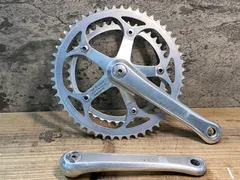 中古sugino75 ピスト用クランク165mm NJS刻印あり47大ギヤ付き