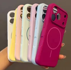 iPhone17 case pro max air MagSafe  耐衝撃　ソフトカバー　シリコン　オリジナルスマホケース 保護