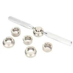 時計 裏蓋 オープナー 裏蓋オープナー 腕時計 でんち交換 工具 時計工具 裏蓋閉め器 裏蓋外し 裏ブタ外し 腕時計工具 時計修理工具 パネライ セット スクリューバック 時計バックケースオープナー、プロの時計オープニングツールバックカバーケースオープナー時計のサムネイル