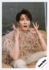 【中古】生写真(ジャニーズ) Snow Man/渡辺翔太/膝上/シングル「タペストリー / W」MV＆ジャケ写オフショット/公式生写真