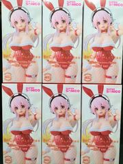 プライズ す－ぱ－そに子 BiCute Bunnies Figure Red ver. 6体セット 美少女フィギュア まとめ