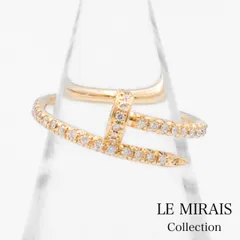 【保証書付】カルティエ ジュストアンクル リング 12号 SM YG ダイヤ 12 52 K18YG レディース リング・指輪 CARTIER