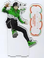 【中古】アクリルスタンド・アクリルパネル 桜遥×ポチャッコ ビッグアクリルスタンド 「WIND BREAKER×サンリオキャラクターズ POP UP SHOP 第2弾」
