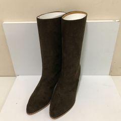 CHEMBUR　チェンバー　スエード　ブーツ　ダークブラウン　35（約22㎝）／36（約23㎝）タ