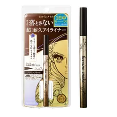 ヒロインメイク プライムリキッドアイライナー リッチキープ 02 ブラウンブラック 0.4mL 筆先0.1mm 国産極細筆 ウォータープルーフ処方 お湯オフ