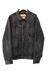 M最安値 リーバイス エディフィス別注トラッカージャケット デニムジャケット Levi's デニムジャケット gジャン Levi's（リーバイス）30th