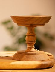WOOD　キャンドルスタンド　コンポート(L)　42909747