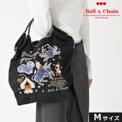 【正規品】 Ball＆Chain ボールアンドチェーン C.STARRY Mサイズ バッグ ショッピングバッグ エコバッグ トートバッグ ショルダー 刺繍 ギフト A4 321006