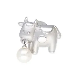 シルバーブローチ 新春パール レディース 彼女 女性 誕生日 プレゼント
