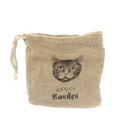 【新品未使用】GUCCI Garden グッチガーデン 猫 ミニポーチ 巾着袋 Gucci Garden グッチガーデン 猫 巾着 ポーチ 未使用 - メルカリ