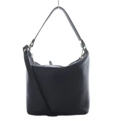 ラシット RUSSET ソフトレザーシンプルショルダーバッグ ハンドバッグ ワンハンドル 2way 斜め掛け ブラック /YO4