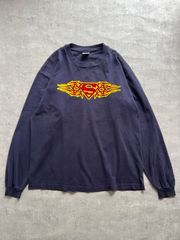 90's Anvil "Superman" long sleeve T-shirt made in U.S.A.