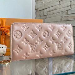 LouisVuitton 長財布(ラウンドファスナー) クッサン ローズゴールド