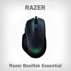 Razer Basilisk Essential ゲーミングマウス マルチファンクションパドル 7ボタン 有線