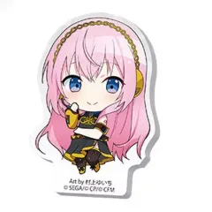 【中古】クリップ 巡音ルカ 「プロジェクトセカイ カラフルステージ! feat.初音ミク カプセルアクリルクリップコレクション Vol.3」