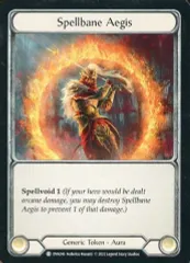 【中古】Flesh and Blood DYN246[C]：Spellbane Aegis