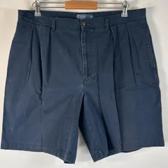 古着 90's/90年代 ポロバイラルフローレン Polo by Ralph Lauren ショートパンツ 半ズボン クラシックポロチノ チノパン w38  ネイビー メンズ
