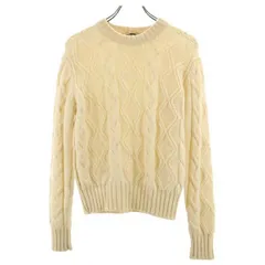 ウールリッチ 70s 白タグ ヴィンテージ ニット 生成り WOOLRICH 長袖 セーター レディース 【中古】  【231020】のサムネイル