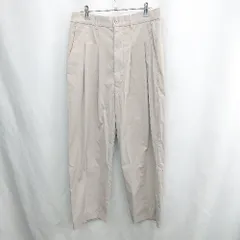 ◇ Θ remer リメール タックパンツ サイズM グレージュ メンズ E  【1502060008389】
