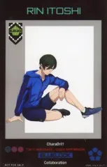 【中古】キャラカード 糸師凛(全身) ミニブロマイド 「ブルーロック×きゃらドリ!!」 ドリンクメニュー注文特典 第一弾