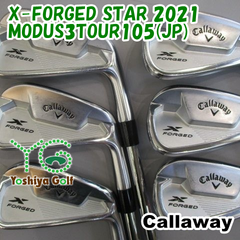 アイアン キャロウェイ X-FORGED STAR 2021/MODUS3TOUR105(JP) /S/0[125574]