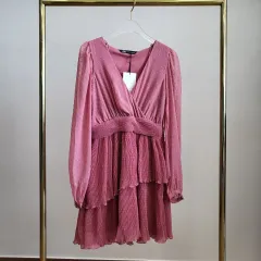 ZARA(ザラ) ドット シフォン ワンピース 販売しています