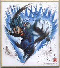 バンダイ ドラゴンボール色紙ART 5弾/2410730 超サイヤ人ゴッド超サイヤ人 ベジット 6