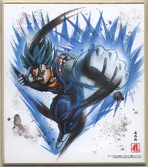 バンダイ ドラゴンボール色紙ART 5弾/2410730 超サイヤ人ゴッド超サイヤ人 ベジット 6
