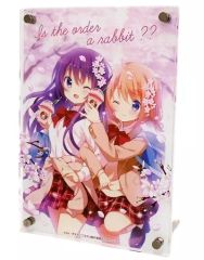 [중고] 잡화 코코아 & 리제 (Blossom) 2 중 아크릴 플레이트 [주문은 토끼입니까??] AnimeJapan 2020 상품