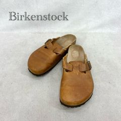 極美品　ビルケンシュトック　ボストン　リアルレザー　本革　ブラウン　2499 極美品 ビルケンシュトック ボストン リアルレザー 本革 ブラウン 2499