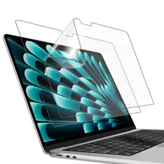 【特価商品】アンチグレア指紋防止 非光沢 2枚セット 13.6インチ（2025/2024/2022、M4/M3/M2）マットフィルム Air MacBook フィルム JEDirect