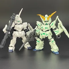 MOBILE SUIT ENSEMBLE 1.5 10 ユニコーンガンダム（覚醒カラー）（ユニコーンモード）  MS武器セット 【組立済】 モビルスーツアンサンブル バンダイ ガシャポン ガチャ ガンダム　319