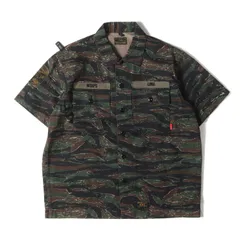 WTAPS ダブルタップス タイガーカモストライプ 長袖シャツ ジャケット XL 2025年最新】Yahoo!オークション -wtaps タイガーカモの中古品