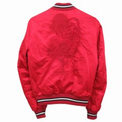 新品同様 モンクレール DIDIER リバーシブル スカジャン ダウンジャケット ナイロン/ダウン サイズ0 レッド 赤 0918【中古】MONCLER メンズ