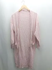 ◇ ⊂ KBF ケービーエフ 綿 長袖 ガウン サイズF ピンク系 レディース E  【1502030034660】